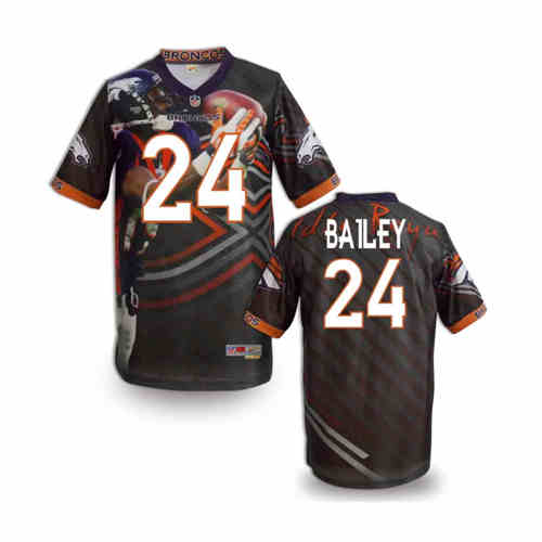 New Denver Broncos 24# Champ Bailey Team Color NFL Elite Fanatical Version Jerseys New Denver Broncos 24# Champ Bailey Team Color NFL Elite Fanatical Version Jerseys