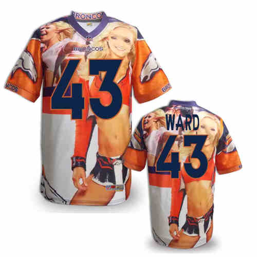 New Denver Broncos #43 Ward Team Color NFL Elite Fanatical Version Jersey New Denver Broncos #43 Ward Team Color NFL Elite Fanatical Version Jersey