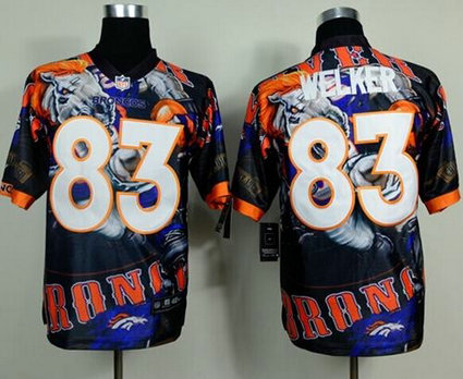 New Denver Broncos #83 Wes Welker Team Color NFL Elite Fanatical Jersey New Denver Broncos #83 Wes Welker Team Color NFL Elite Fanatical Jersey