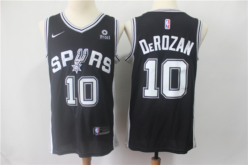 Spurs 10 DeMar DeRozan Black Nike Swingman Jersey Spurs 10 DeMar DeRozan Black Nike Swingman Jersey