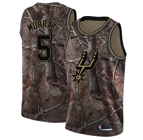 Nike Spurs #5 Dejounte Murray Camo NBA Swingman Realtree Collection Jersey Nike Spurs #5 Dejounte Murray Camo NBA Swingman Realtree Collection Jersey
