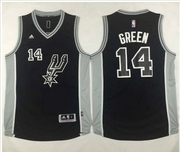 San Antonio Spurs #14 Danny Green Black New Road Stitched NBA Jersey San Antonio Spurs #14 Danny Green Black New Road Stitched NBA Jersey