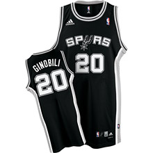San Antonio Spurs #20 Manu Ginobili Swingman Road Jersey black San Antonio Spurs #20 Manu Ginobili Swingman Road Jersey black