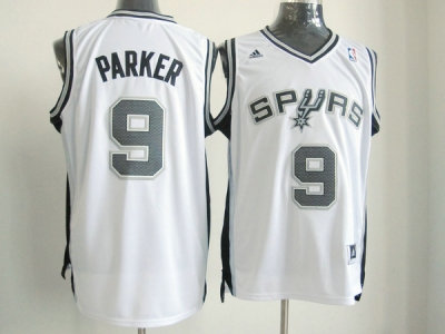 san antonio spurs #9 tony parker white(revolution 30 swingman) san antonio spurs #9 tony parker white(revolution 30 swingman)