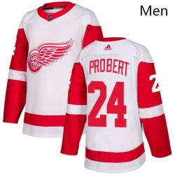 Mens Adidas Detroit Red Wings 24 Bob Probert Authentic White Away NHL Jersey Mens Adidas Detroit Red Wings 24 Bob Probert Authentic White Away NHL Jersey