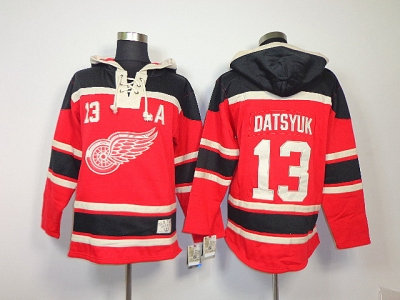 nhl jerseys detroit red wings #13 datsyuk red(pullover hooded sweatshirt patch A) nhl jerseys detroit red wings #13 datsyuk red(pullover hooded sweatshirt patch A)