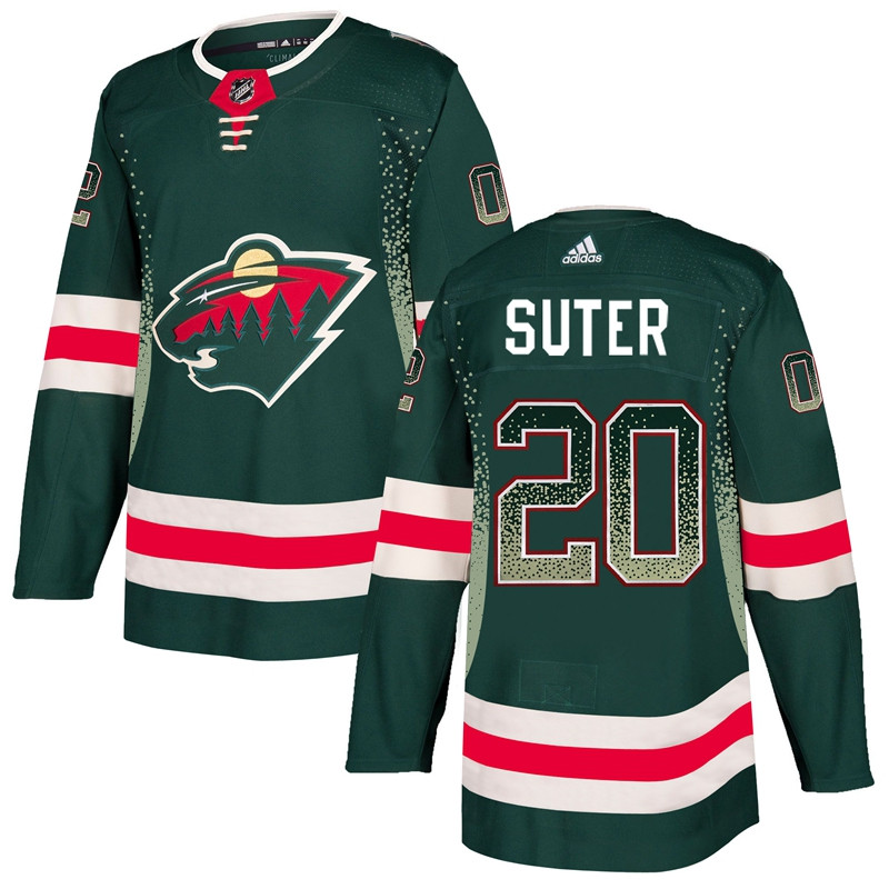 Wild 20 Ryan Suter Green Drift Fashion Adidas Jersey Wild 20 Ryan Suter Green Drift Fashion Adidas Jersey