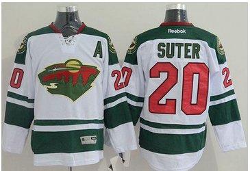 Minnesota Wild #20 Ryan Suter White Stitched NHL Jersey Minnesota Wild #20 Ryan Suter White Stitched NHL Jersey