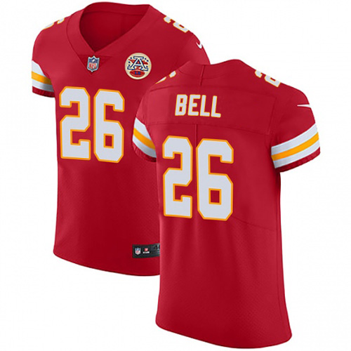 Nike Chiefs #26 Le'Veon Bell Red Team Color Men's Stitched NFL Vapor Untouchable Elite Jersey Nike Chiefs #26 Le'Veon Bell Red Team Color Men's Stitched NFL Vapor Untouchable Elite Jersey