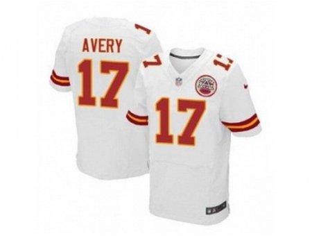 NEW NFL Kansas City Chiefs #17 Avery White Jerseys(Elite)