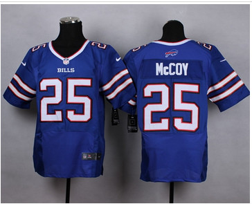 NEW Buffalo Bills #25 LeSean McCoy Royal Blue Team Color Men's Stitched NFL New Elite Jersey