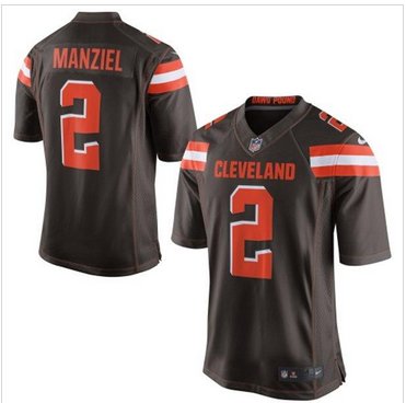 New Cleveland Browns #2 Johnny Manziel Brown Team Color Men's Stitched NFL New Elite Jersey New Cleveland Browns #2 Johnny Manziel Brown Team Color Men's Stitched NFL New Elite Jersey