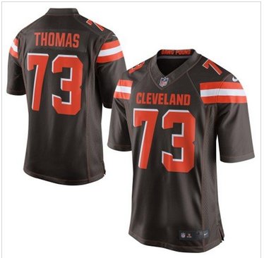 New Cleveland Browns #73 Joe Thomas Brown Team Color Men's Stitched NFL New Elite Jersey New Cleveland Browns #73 Joe Thomas Brown Team Color Men's Stitched NFL New Elite Jersey