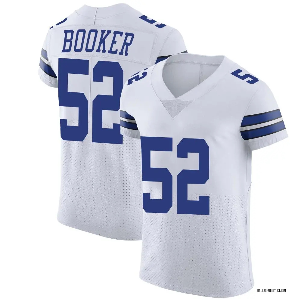Men's Dallas Cowboys #52 Tyler Booker Men's Nike white Edition Vapor Untouchable Elite NFL Jersey