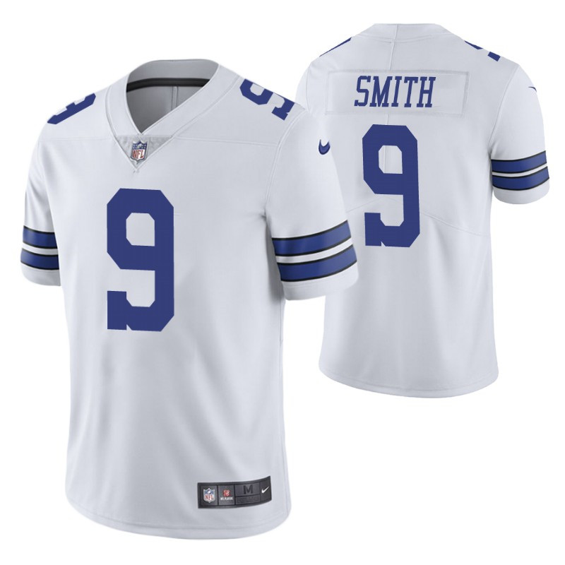 Dallas Cowboys #9 Jaylon Smith Vapor Limited White Jersey Dallas Cowboys #9 Jaylon Smith Vapor Limited White Jersey
