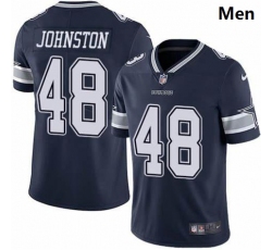 Men Dallas Cowboys #48 Daryl Johnston Nike Vapor Navy Blue Limited Jersey Men Dallas Cowboys #48 Daryl Johnston Nike Vapor Navy Blue Limited Jersey