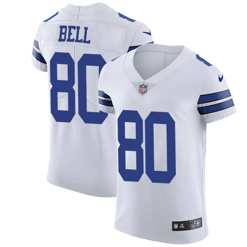 Nike Cowboys #80 Blake Bell White Men's Stitched NFL New Elite Jersey Nike Cowboys #80 Blake Bell White Men's Stitched NFL New Elite Jersey