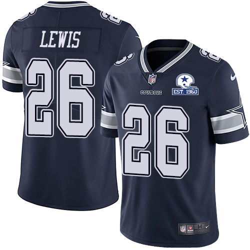 Nike Cowboys #26 Jourdan Lewis Navy Blue Team Color Men's Stitched With Established In 1960 Patch NFL Vapor Untouchable Limited Jersey Nike Cowboys #26 Jourdan Lewis Navy Blue Team Color Men's Stitched With Established In 1960 Patch NFL Vapor Untouchable Limited Jersey
