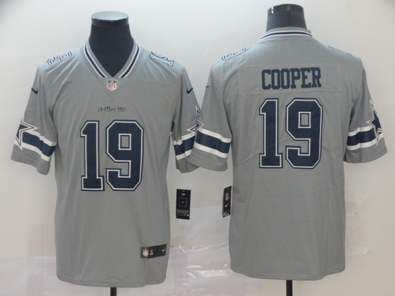 Nike Cowboys 19 Amari Cooper Gray Inverted Legend Limited Jersey Nike Cowboys 19 Amari Cooper Gray Inverted Legend Limited Jersey