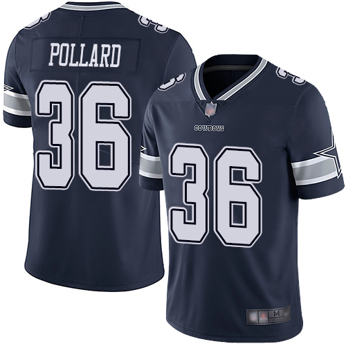 Cowboys #36 Tony Pollard Navy Blue Team Color Men's Stitched Football Vapor Untouchable Limited Jersey Cowboys #36 Tony Pollard Navy Blue Team Color Men's Stitched Football Vapor Untouchable Limited Jersey