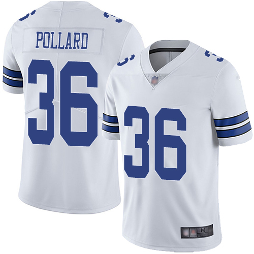 Cowboys #36 Tony Pollard White Men's Stitched Football Vapor Untouchable Limited Jersey Cowboys #36 Tony Pollard White Men's Stitched Football Vapor Untouchable Limited Jersey