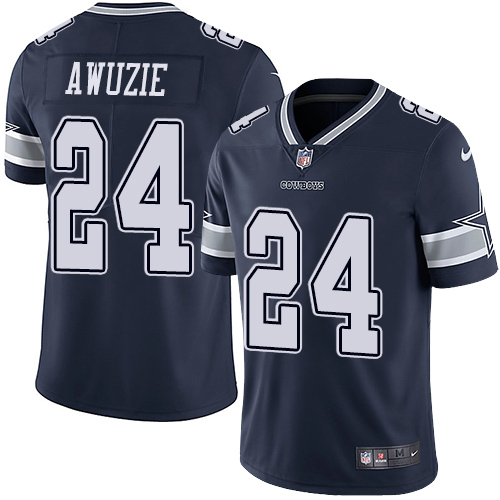 Nike Cowboys #24 Chidobe Awuzie Navy Blue Team Color Men's Stitched NFL Vapor Untouchable Limited Jersey Nike Cowboys #24 Chidobe Awuzie Navy Blue Team Color Men's Stitched NFL Vapor Untouchable Limited Jersey