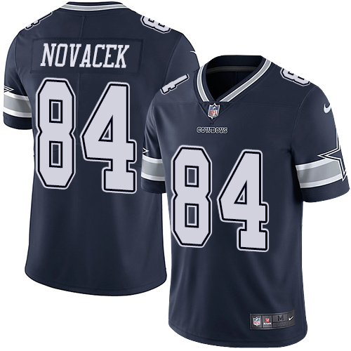 Nike Cowboys #84 Jay Novacek Navy Blue Team Color Vapor Untouchable Limited Player NFL Jersey