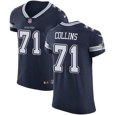 Nike Cowboys #71 La'el Collins Navy Blue Team Color Men's Stitched NFL Vapor Untouchable Elite Jersey Nike Cowboys #71 La'el Collins Navy Blue Team Color Men's Stitched NFL Vapor Untouchable Elite Jersey