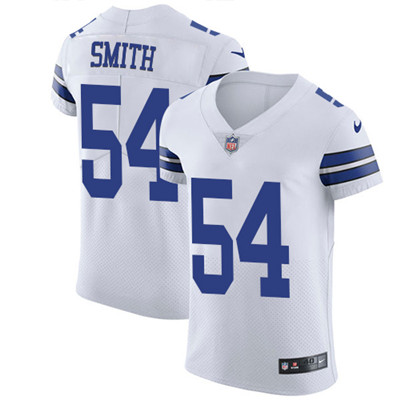 Nike Cowboys #54 Jaylon Smith White Men's Stitched NFL Vapor Untouchable Elite Jersey Nike Cowboys #54 Jaylon Smith White Men's Stitched NFL Vapor Untouchable Elite Jersey