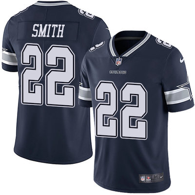 Nike Cowboys #22 Emmitt Smith Navy Blue Team Color Men's Stitched NFL Vapor Untouchable Limited Jersey Nike Cowboys #22 Emmitt Smith Navy Blue Team Color Men's Stitched NFL Vapor Untouchable Limited Jersey
