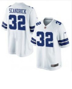 Nike Cowboys #32 Orlando Scandrick Navy White Men's Stitched NFL Limited Jersey