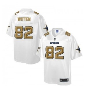 NEW Dallas Cowboys #82 Jason Witten White Stitched NFL Elite Jersey