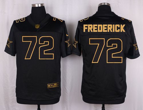Nike Cowboys #72 Travis Frederick Black Men's Stitched NFL Elite Pro Line Gold Collection Jersey Nike Cowboys #72 Travis Frederick Black Men's Stitched NFL Elite Pro Line Gold Collection Jersey