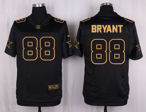 Nike Cowboys #88 Dez Bryant Black Men's Stitched NFL Elite Pro Line Gold Collection Jersey Nike Cowboys #88 Dez Bryant Black Men's Stitched NFL Elite Pro Line Gold Collection Jersey