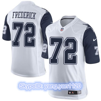 Nike Cowboys #72 Travis Frederick White Men's Stitched NFL Limited Rush Jersey Nike Cowboys #72 Travis Frederick White Men's Stitched NFL Limited Rush Jersey