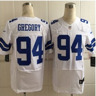 New Dallas Cowboys #94 Randy Gregory White Men's Stitched NFL Elite Jersey