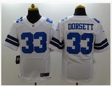 NEW Dallas Cowboys #33 Tony Dorsett White NFL Elite Jersey