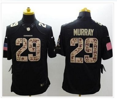 New Dallas Cowboys #29 DeMarco Murray Black NFL Limited Salute to Service jersey