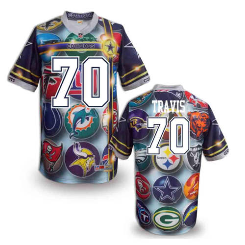 New Dallas Cowboys #70 Zack Martin Team Color NFL Elite Fanatical Version Jersey