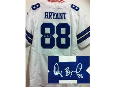 NEW Dallas Cowboys #88 Dez Bryant white jerseys(Elite signature) NEW Dallas Cowboys #88 Dez Bryant white jerseys(Elite signature)