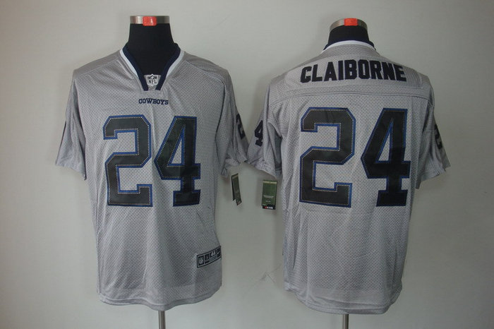NEW NFL Dallas Cowboys 24 Morris Claiborne Lights Out Grey Jerseys(Elite) NEW NFL Dallas Cowboys 24 Morris Claiborne Lights Out Grey Jerseys(Elite)