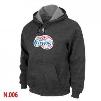 NBA Los Angeles Clippers Pullover Hoodie Dark Grey