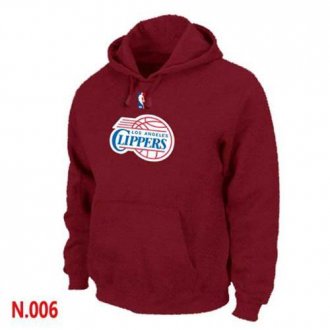 NBA Los Angeles Clippers Pullover Hoodie Red