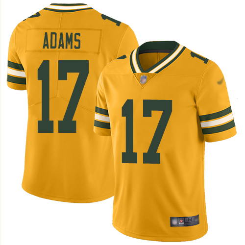 Packers #17 Davante Adams Gold Men's Stitched Football Limited Inverted Legend Jersey Packers #17 Davante Adams Gold Men's Stitched Football Limited Inverted Legend Jersey