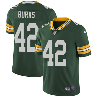 Nike Packers #42 Oren Burks Green Team Color Men's Stitched NFL Vapor Untouchable Limited Jersey Nike Packers #42 Oren Burks Green Team Color Men's Stitched NFL Vapor Untouchable Limited Jersey