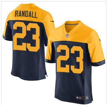 Nike Green Bay Packers #23 Damarious Randall Navy Blue Alternate Men's Stitched NFL New Elite Jersey