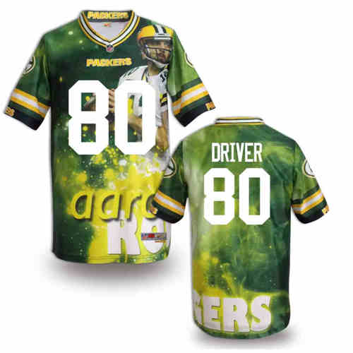 New Green Bay Packers 80# Driver Team Color NFL Elite Fanatical Version Jersey