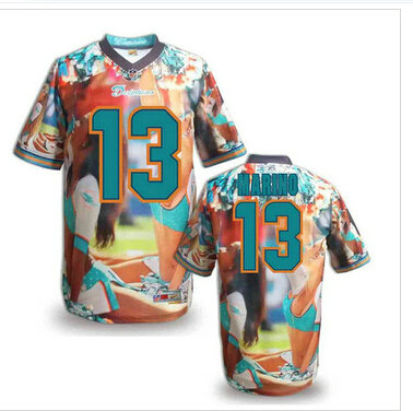 Miami Dolphins #13 MARINO Men's Stitched NFL Elite Fanatical Version Jersey (5) Miami Dolphins #13 MARINO Men's Stitched NFL Elite Fanatical Version Jersey (5)