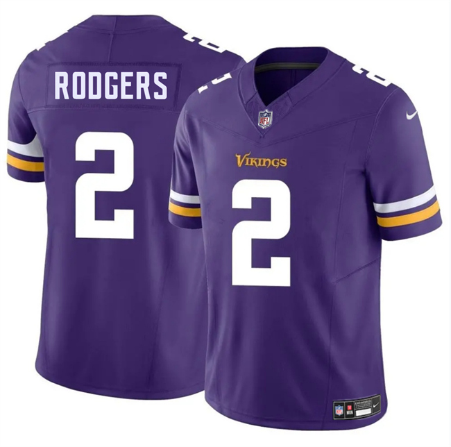 Men's Minnesota Vikings #2 Isaiah Rodgers Purple 2025 F.U.S.E. Vapor Untouchable Limited Stitched Jersey Men's Minnesota Vikings #2 Isaiah Rodgers Purple 2025 F.U.S.E. Vapor Untouchable Limited Stitched Jersey