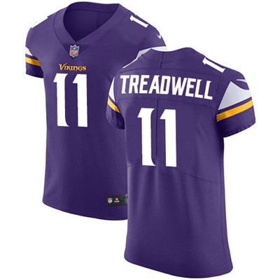 Nike Vikings #11 Laquon Treadwell Purple Team Color Men's Stitched NFL Vapor Untouchable Elite Jersey Nike Vikings #11 Laquon Treadwell Purple Team Color Men's Stitched NFL Vapor Untouchable Elite Jersey